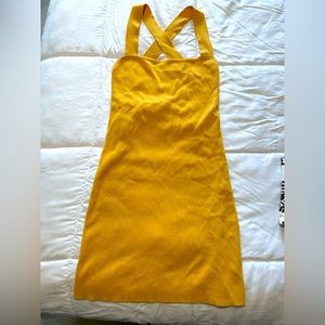 Yellow summer dress by Pink Lily